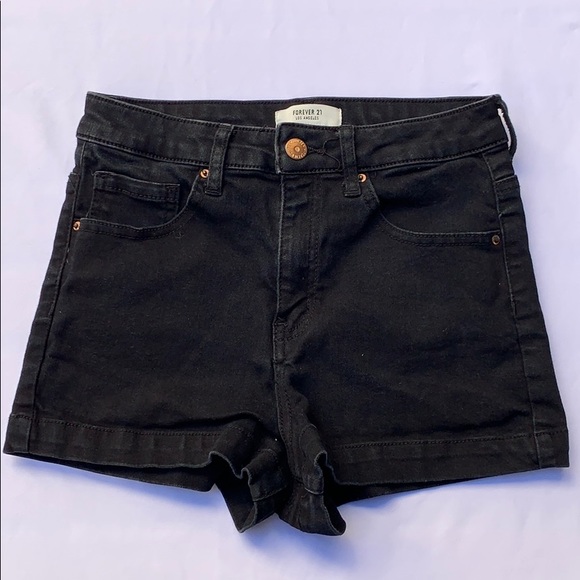 Denim Booty Shorts - Picture 2 of 8